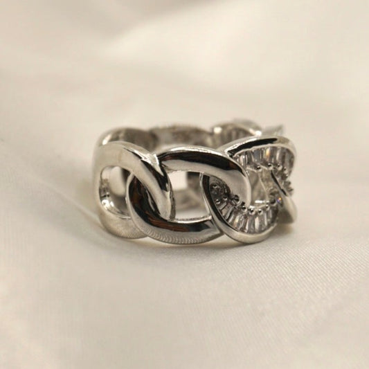 Link Silver Ring