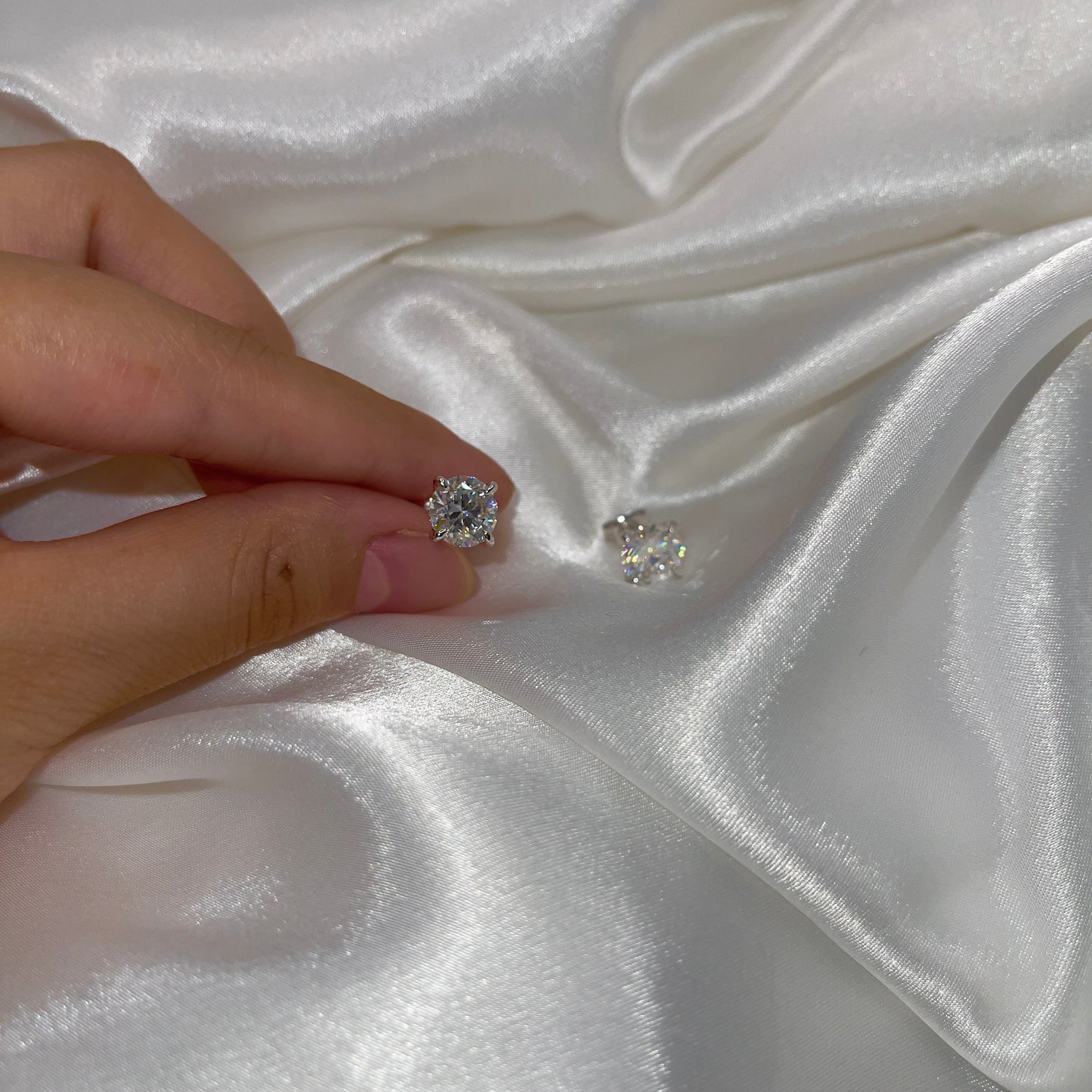 Ice Stud Earrings