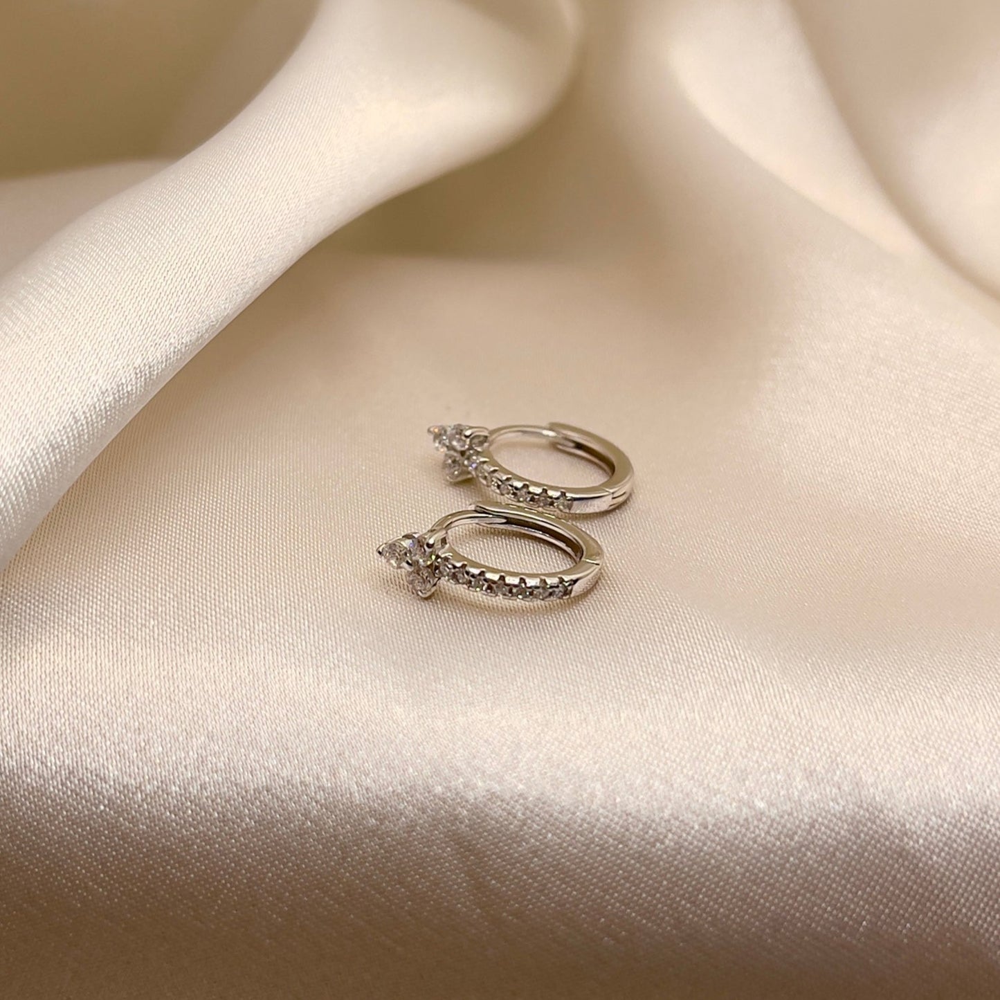 Darling Huggies in Silver