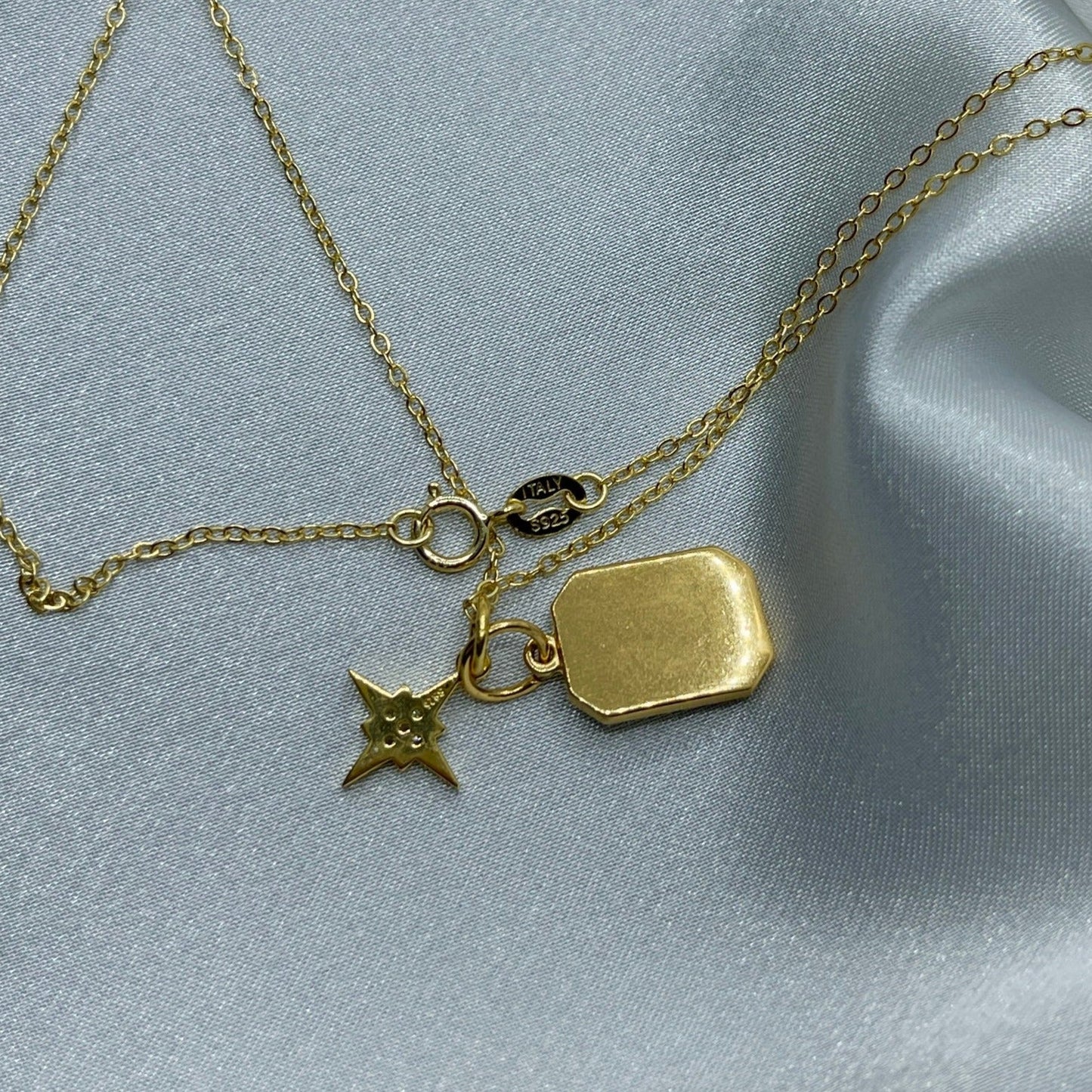 Fallen Star Gold Necklace