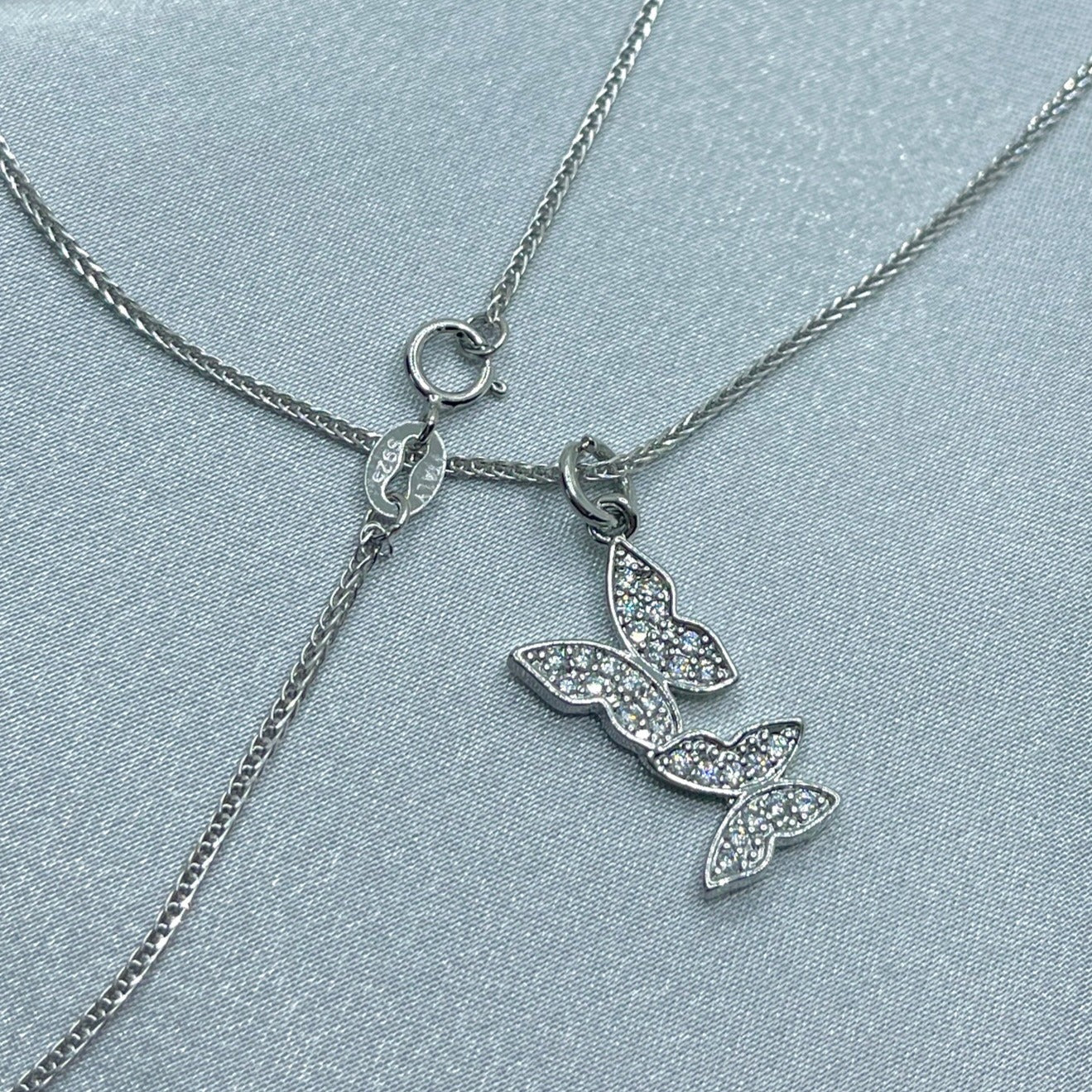 Soulmates Silver Necklace
