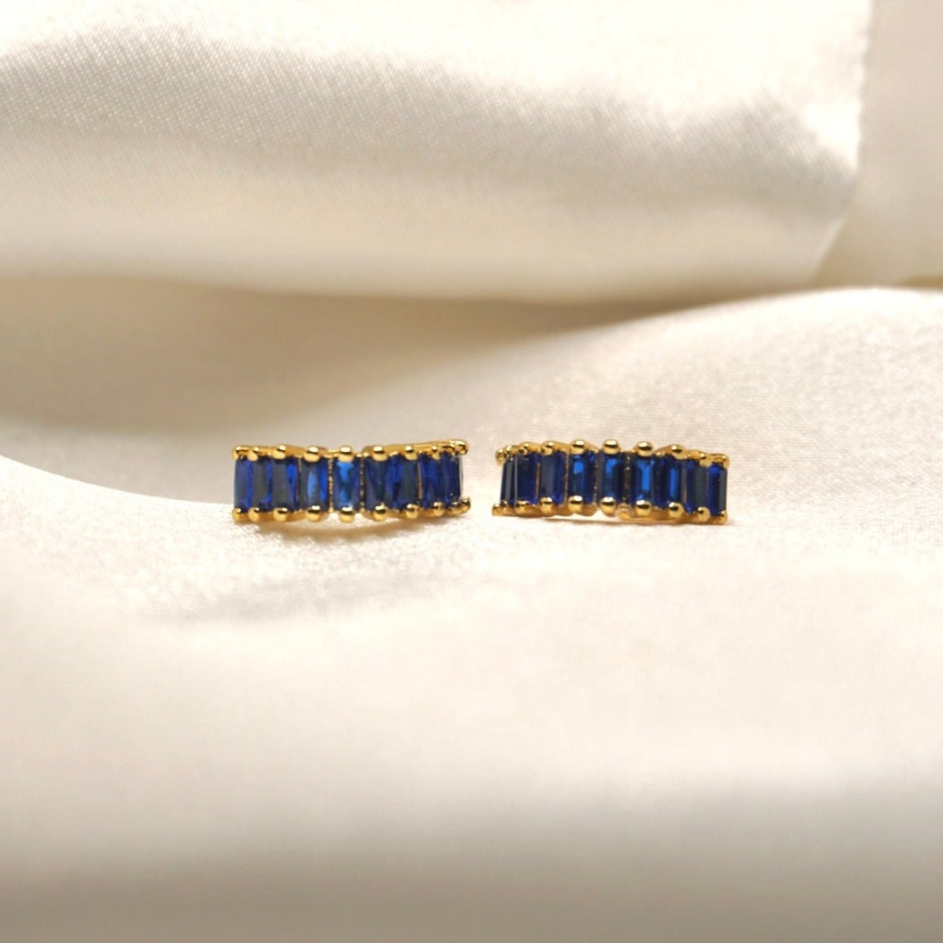 Halo Huggies in Sapphire Blue