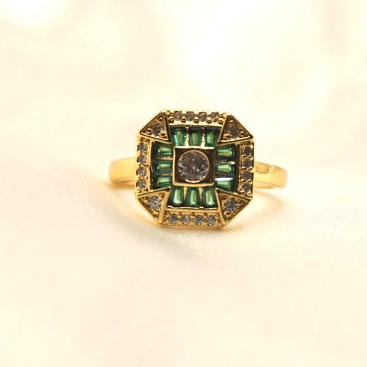 Timeless Emerald Ring