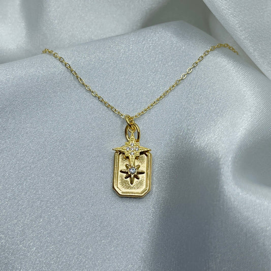 Fallen Star Gold Necklace