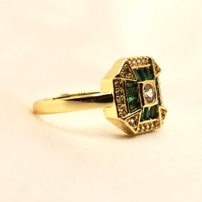 Timeless Emerald Ring