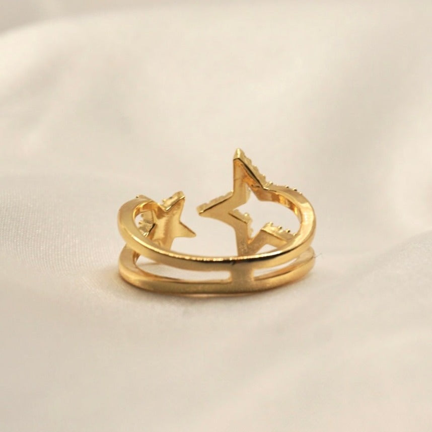 Shooting Star Gold Ring