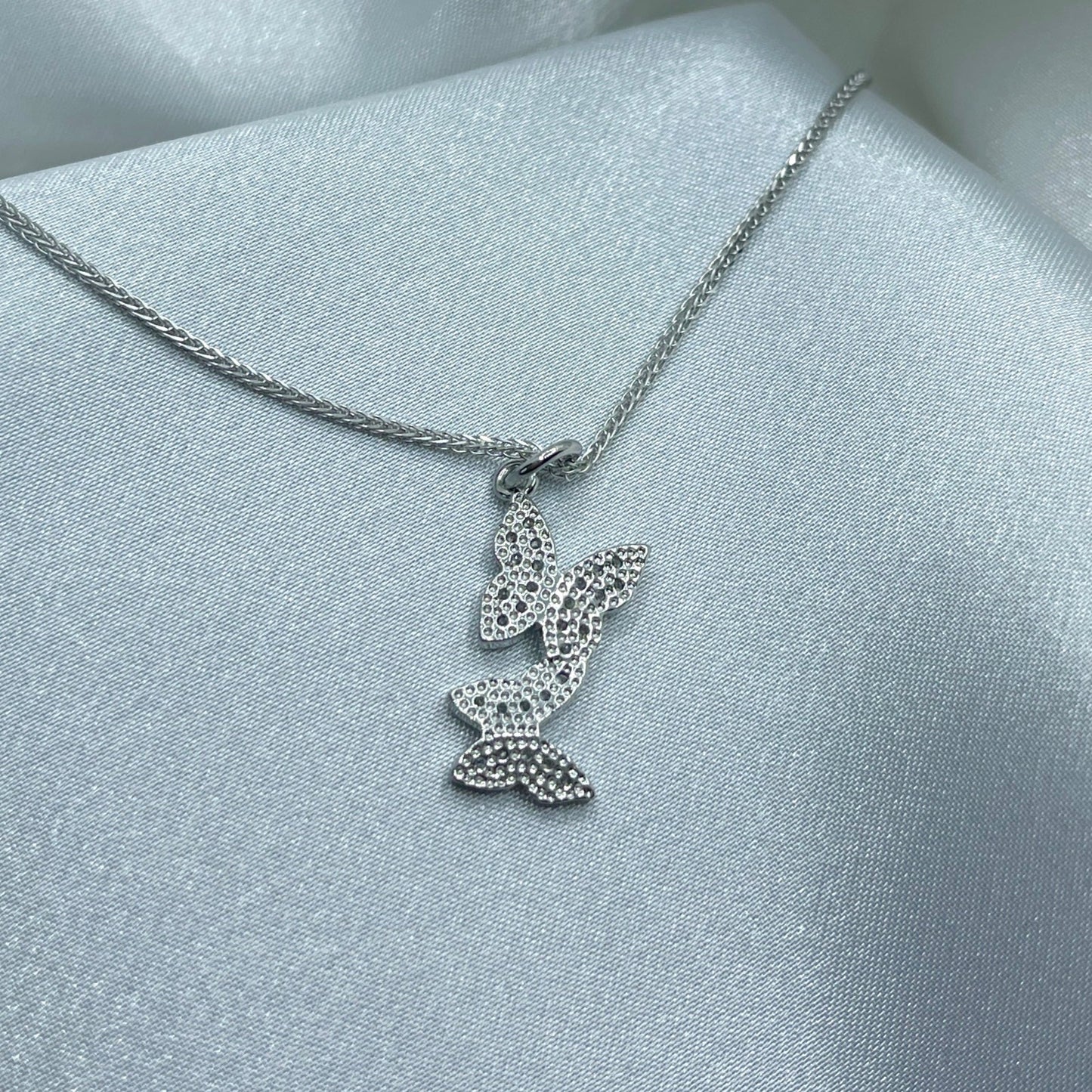 Soulmates Silver Necklace