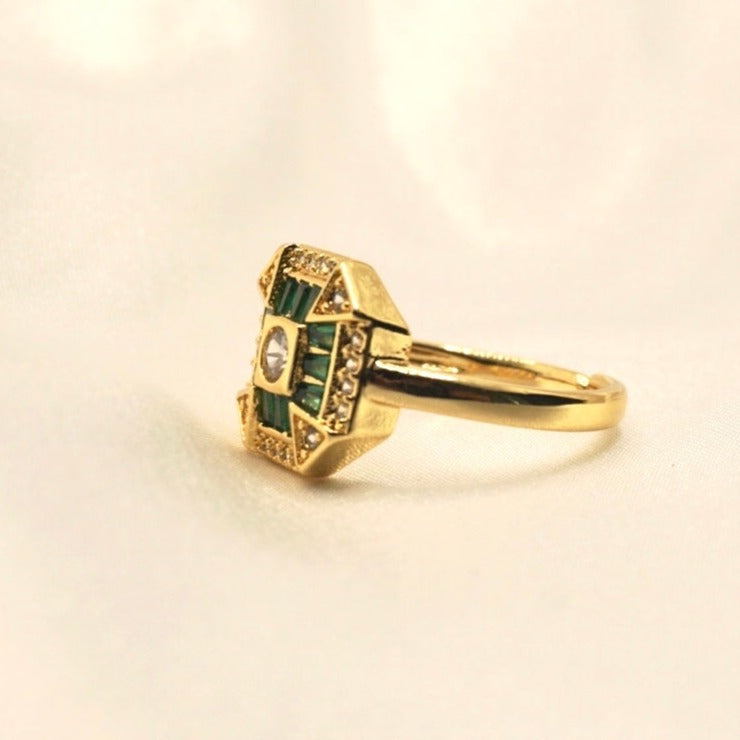 Timeless Emerald Ring