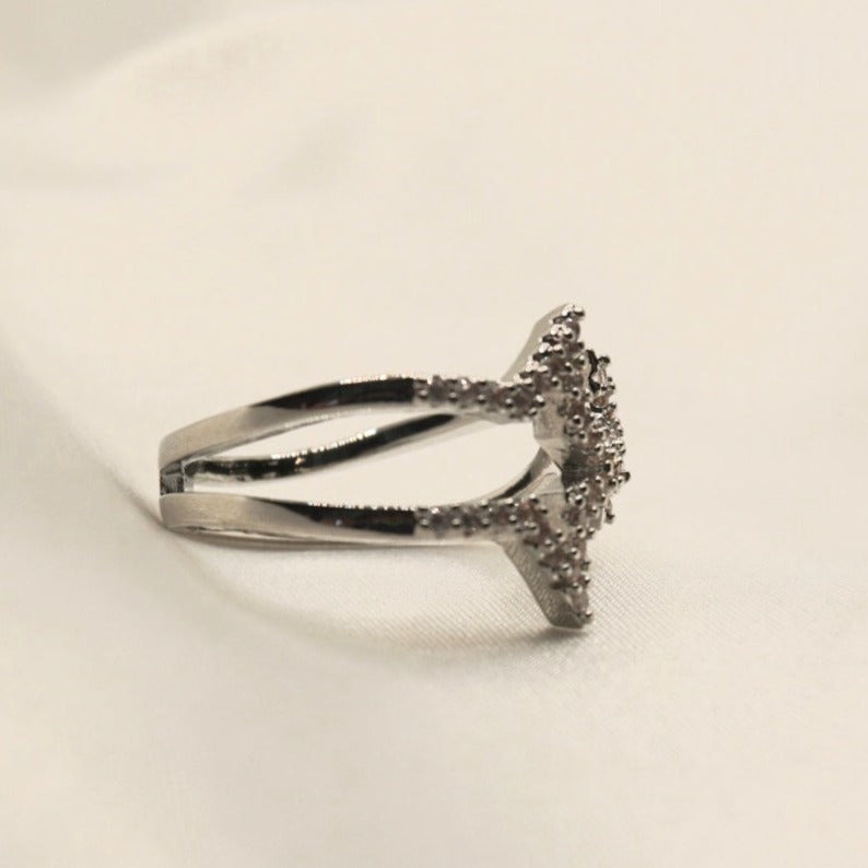 Shooting Star Silver Ring