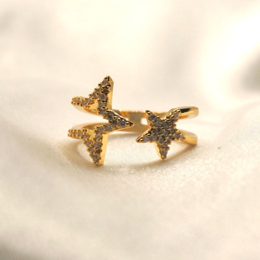 Shooting Star Gold Ring