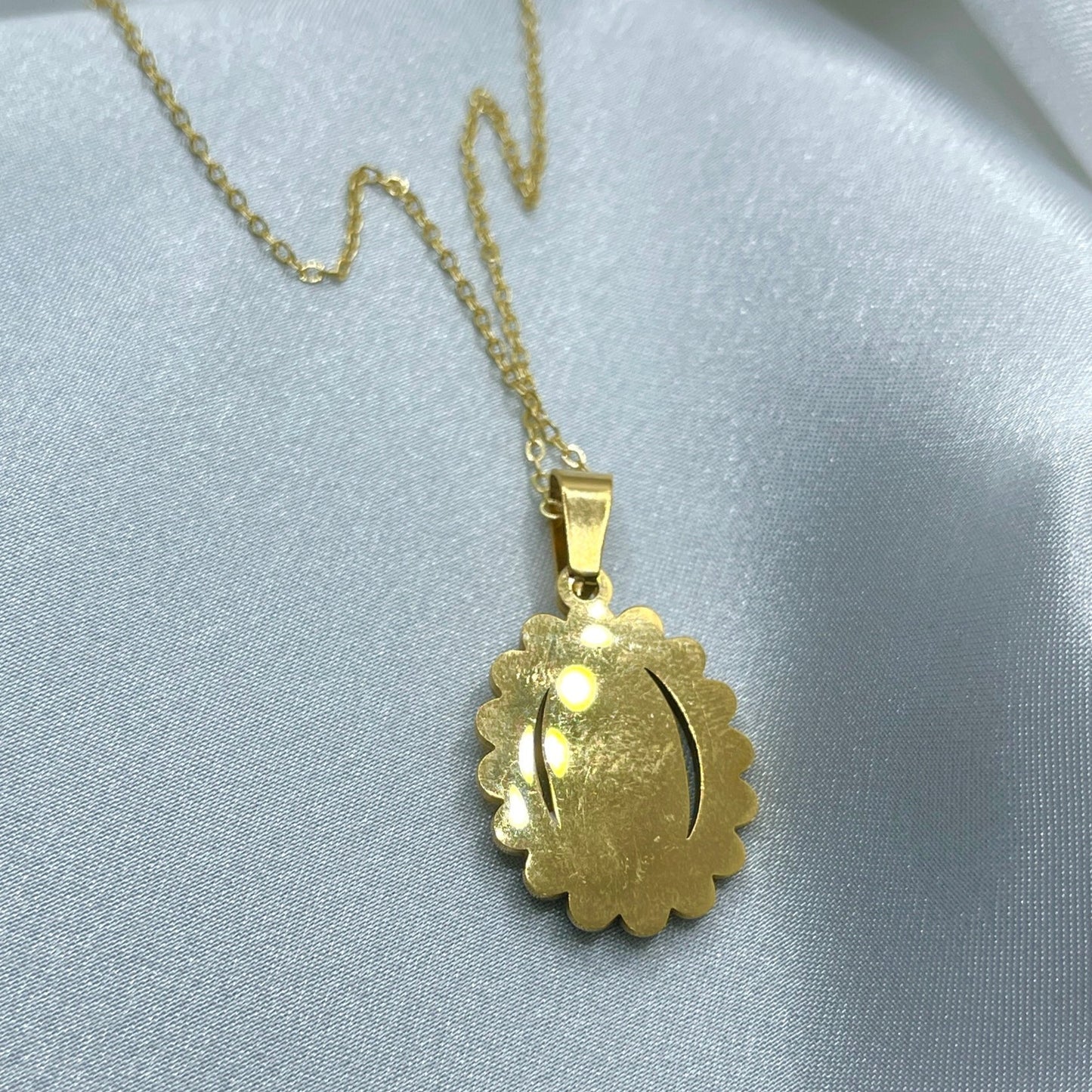 Virgencita Gold Necklace