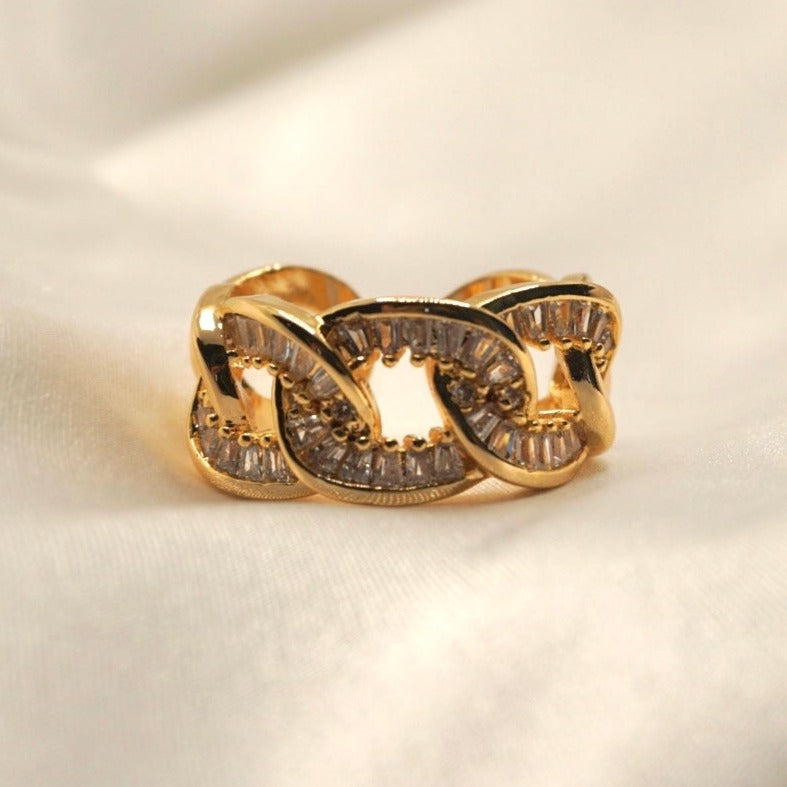 Link Gold Ring