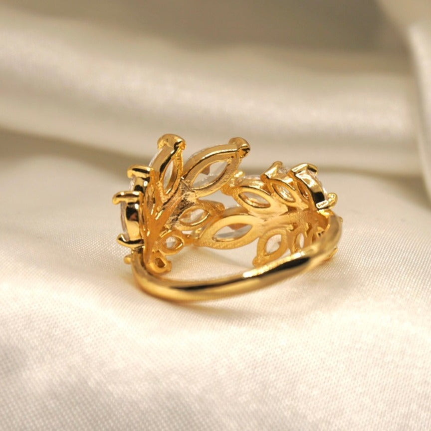 Gilded Gold Ring