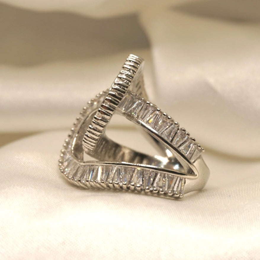 Aire Silver Ring